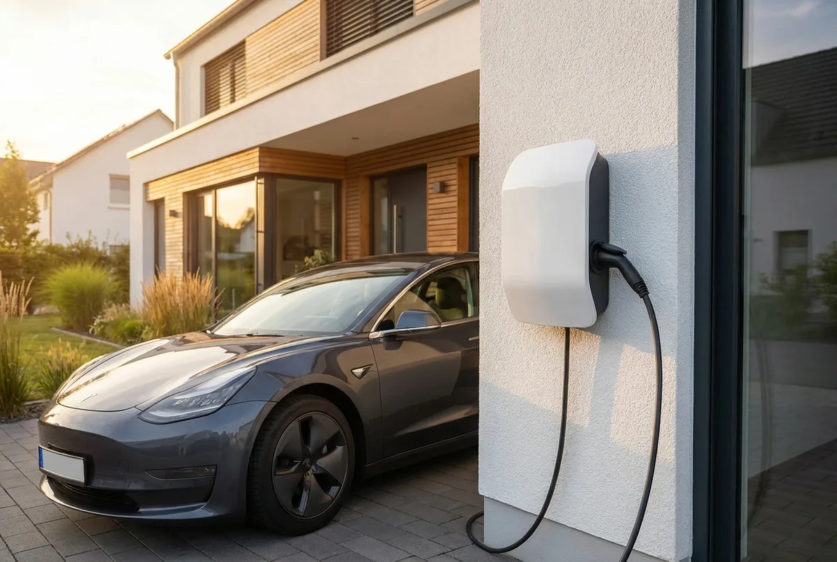 Wallbox-Ladestation für Elektrofahrzeuge